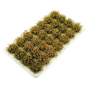 Модельная трава цветы бежевые - 28шт 10мм