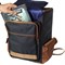 Bag-R Mark V Miniature Transport Backpack — Blue-Brown (Bag Only) - photo 17863