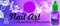 Nail Art Paint Magic Purple 15 ml Nail Art - photo 20412