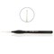 OW Expert Round Synthetic Brush, No. 000, Short Bristles - photo 20437