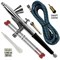 Airbrush for Nail Art and Modelling OW "Spectrum-2for" + Set (Hose, 3 Nozzle, 3 Needle, Pipette) - photo 22015