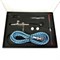 Airbrush for Nail Art and Modelling OW "Spectrum-2for" + Set (Hose, 3 Nozzle, 3 Needle, Pipette) - photo 22019