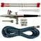 Airbrush for Nail Art and Modelling OW "Spectrum-2for" + Set (Hose, 3 Nozzle, 3 Needle, Pipette) - photo 22026