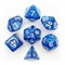 7-Piece RPG Dice Set — Pearlescent Blue - photo 25268