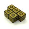 Dice D6 16 mm 5pcs. Gaming Yellow - photo 25312