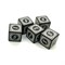Dice D6 16 mm 5pcs. Gaming White - photo 25322