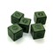 Dice D6 16 mm 5pcs. Gaming Green - photo 25325