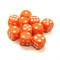 Dice D6 16 mm 10pcs. Orange - photo 25327