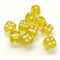 Dice D6 14 mm 10pcs. Yellow Transparent - photo 25363