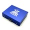 Dice D6 Aluminium 16 mm 5pcs. Blue in Case - photo 25369