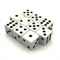Dice D6 16 mm 10pcs. White with Sharp Corners - photo 25374