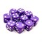 Dice D6 16 mm 10pcs. Purple - photo 25378