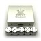 Dice D6 Aluminium Silver 16 mm 5pcs. in Case - photo 25398