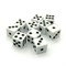 Dice D6 12 mm 10pcs. White - photo 25417