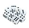 Dice D6 12 mm 10pcs. White - photo 25418