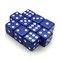 Dice D6 16 mm 10pcs. Blue - photo 25446