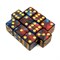 Dice Set D6 Pearlescent Ice and Flame 16 mm with Square Corners (10 pcs.) - photo 25465