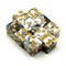 Dice Set D6 Pearlescent White Marbled 16 mm with Square Corners (10 pcs.) - photo 25470