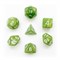 7-Piece RPG Dice Set — Pearlescent Marsh-Green - photo 25488