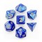 7-Piece RPG Dice Set — Pearlescent Blue with Gold - photo 25491