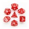 7-Piece RPG Dice Set — Pearlescent Red - photo 25492