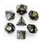 7-Piece RPG Dice Set — Smoky with Gold - photo 25495