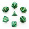 7-Piece RPG Dice Set — Jade with Gold - photo 25496
