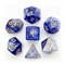 7-Piece RPG Dice Set — Pearlescent White-Blue - photo 25504