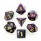 7-Piece RPG Dice Set — Pearlescent Black-Purple - photo 25515