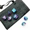 7-Piece RPG Dice Set — Pearlescent Turquoise-Purple - photo 25517