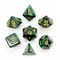 7-Piece RPG Dice Set — Pearlescent Black-Green - photo 25519