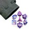 7-Piece RPG Dice Set — Blue-Purple - photo 25526
