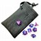 7-Piece RPG Dice Set — Blue-Purple - photo 25528