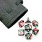 7-Piece RPG Dice Set — Pearlescent Red-Green - photo 25543