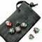 7-Piece RPG Dice Set — Pearlescent Red-Green - photo 25544
