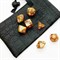 7-Piece RPG Dice Set — Pearlescent Amber - photo 25548