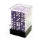 Dice Set 36 pcs. D6 Purple with Sharp Corners 12 mm - photo 25569