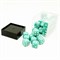Dice Set 36 pcs. D6 Turquoise 12 mm - photo 25574