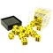 Dice Set 36 pcs. D6 Yellow 12 mm - photo 25576