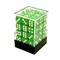 Dice Set 36 pcs. D6 Green 12 mm - photo 25601