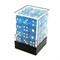 Dice Set 36 pcs. D6 Light Blue Transparent 12 mm - photo 25607