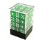 Dice Set 36 pcs. D6 Green Transparent 12 mm - photo 25619