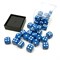 Dice Set 36 pcs. D6 Light Blue 12 mm - photo 25636