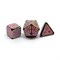 7-Piece Metal RPG Dice Set — Pink Stained Glass - photo 25787