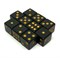 Dice Set D6 Deep Black 16 mm with Square Corners (10 pcs.) - photo 25793