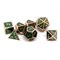 7-Piece Metal RPG Dice Set — Rich Green - photo 25837
