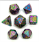 7-Piece Metal RPG Dice Set — Soap Stained Glass - photo 25839