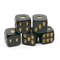 Dice Set 5 pcs. D6 Skull 16 mm - photo 25844