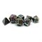 7-Piece Metal RPG Dice Set — Tempered Stained Glass - photo 25856