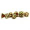 7-Piece Metal RPG Dice Set — Spring Stained Glass - photo 25859